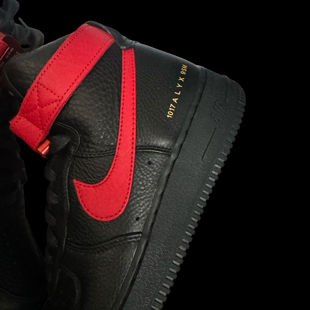 Alyx x Nike Air Force 1 High red