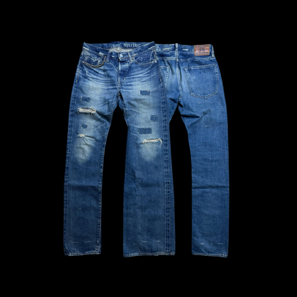 Hysteric Glamour Stud Jeans
