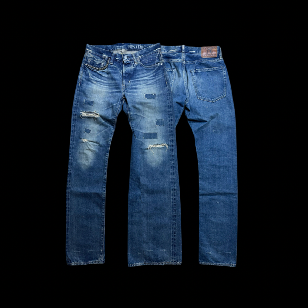 Hysteric Glamour Stud Jeans