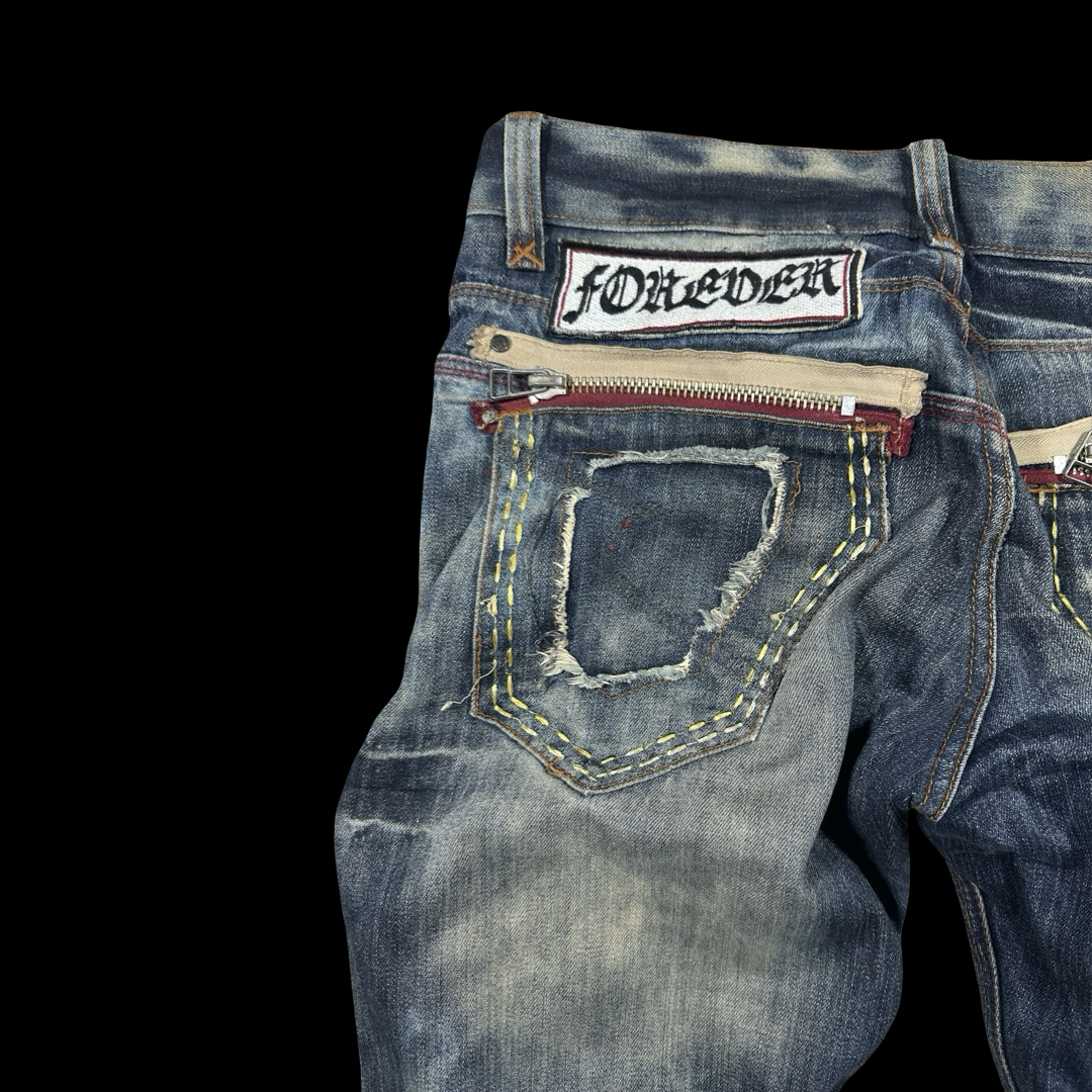SD Red Sticht Jeans