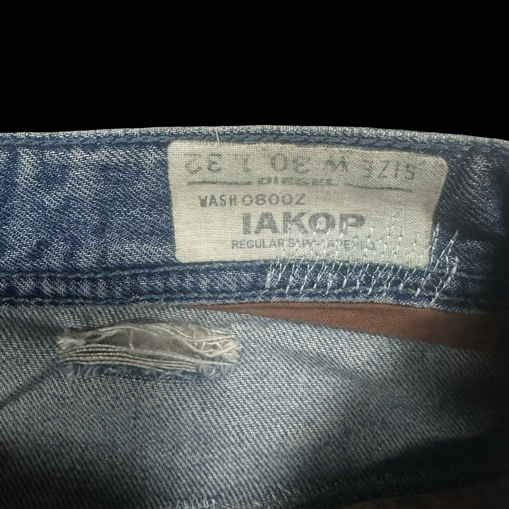 Diesel Upcycled Ripped Jeans