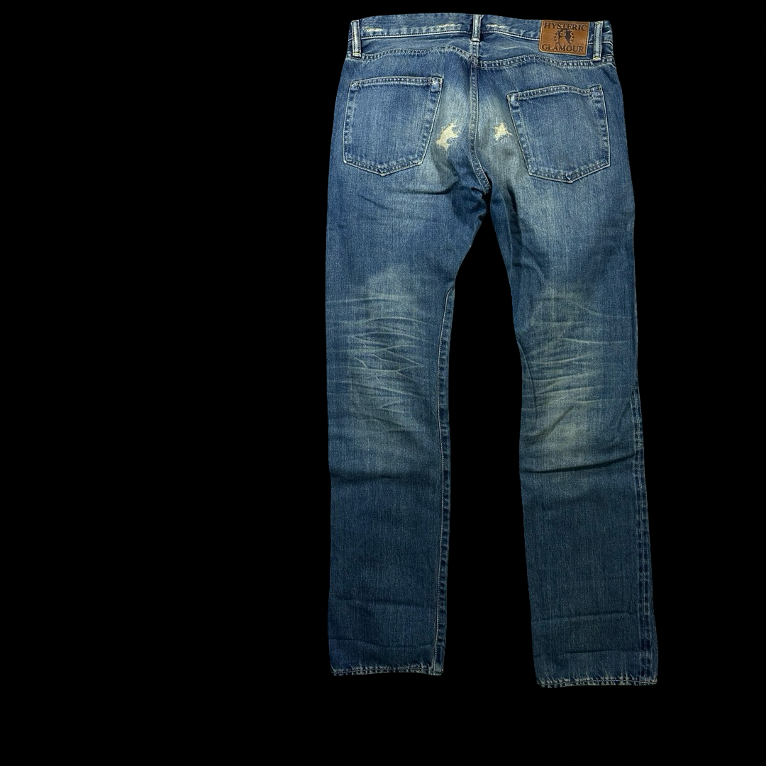 Hysteric Glamour Patch Jeans