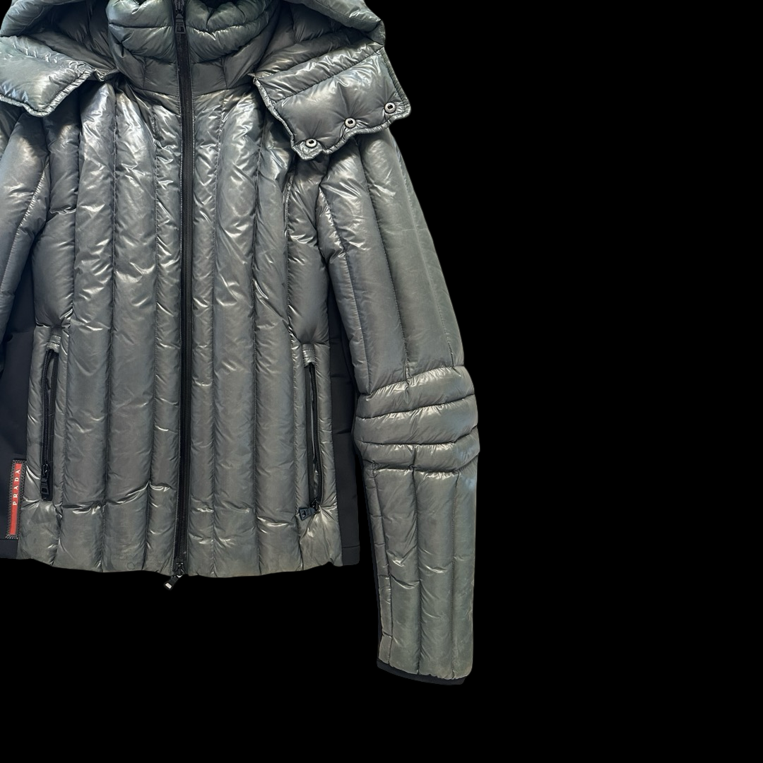 Prada Nylon Technical Puffer