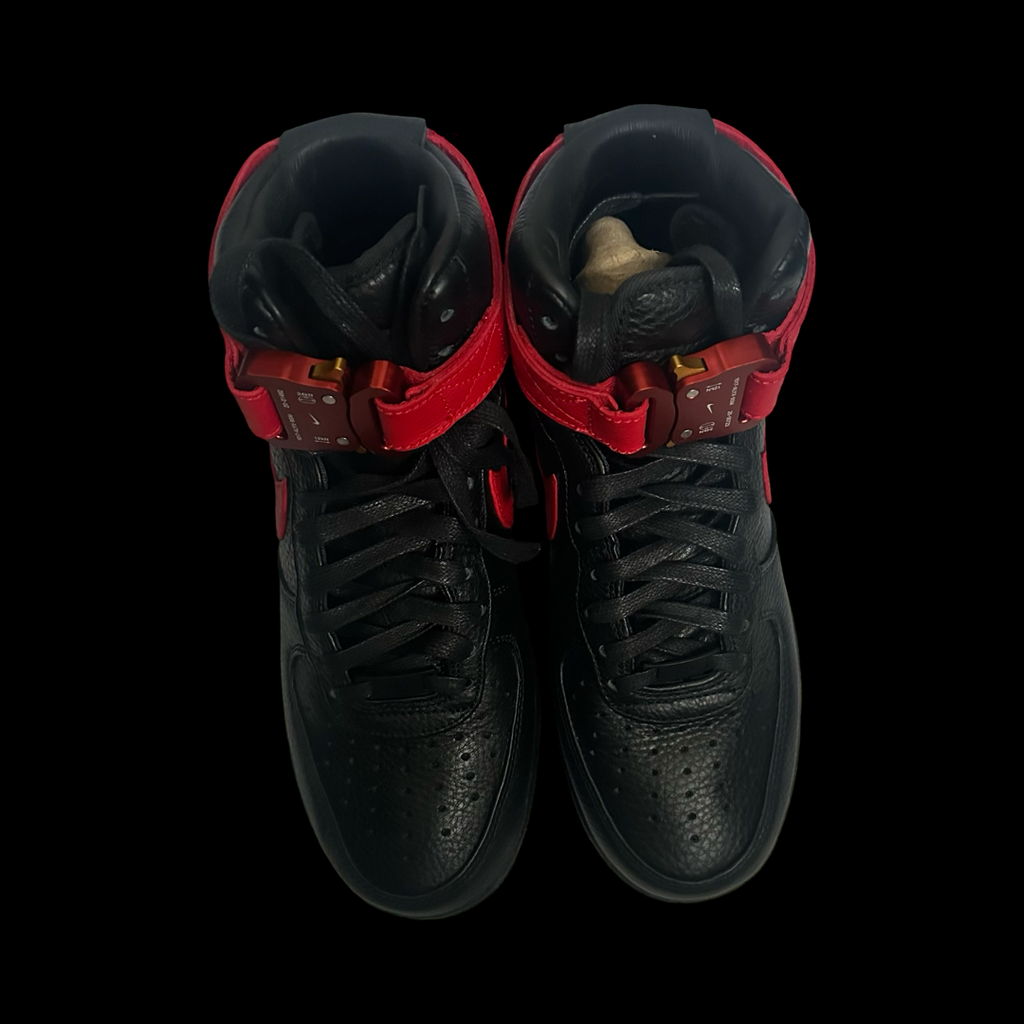 Alyx x Nike Air Force 1 High red