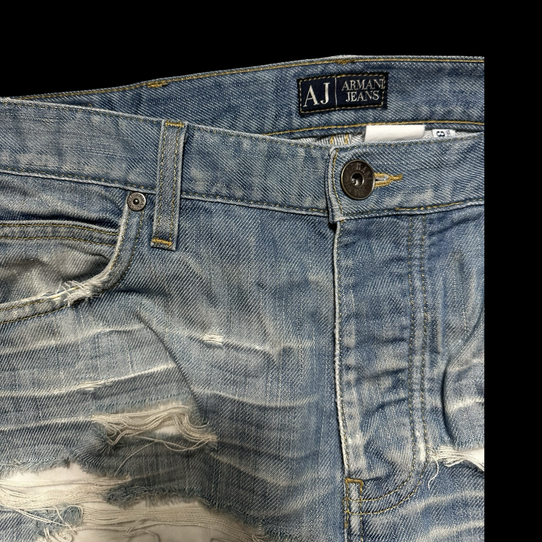 Armani Ripped Jeans