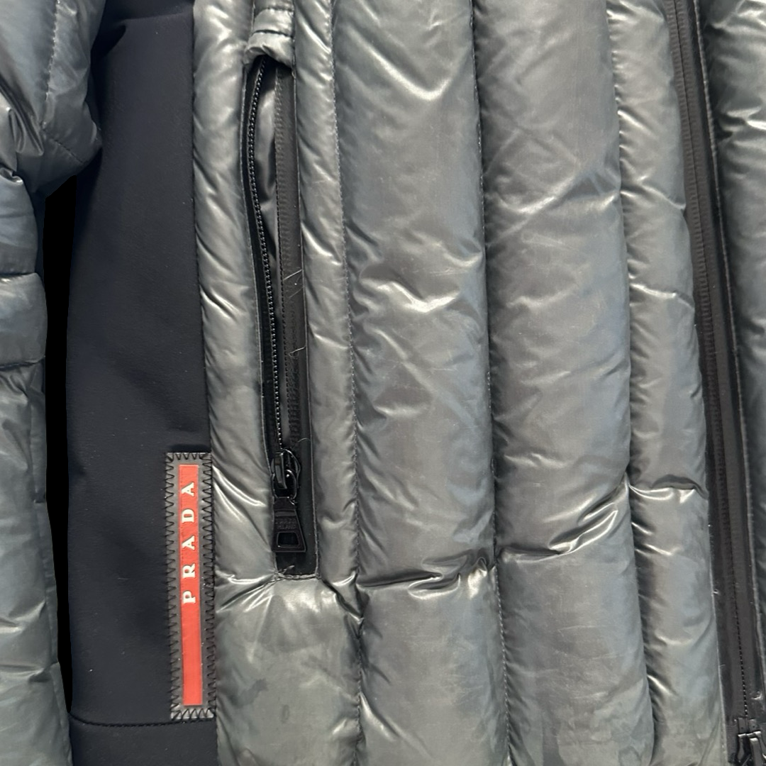 Prada Nylon Technical Puffer