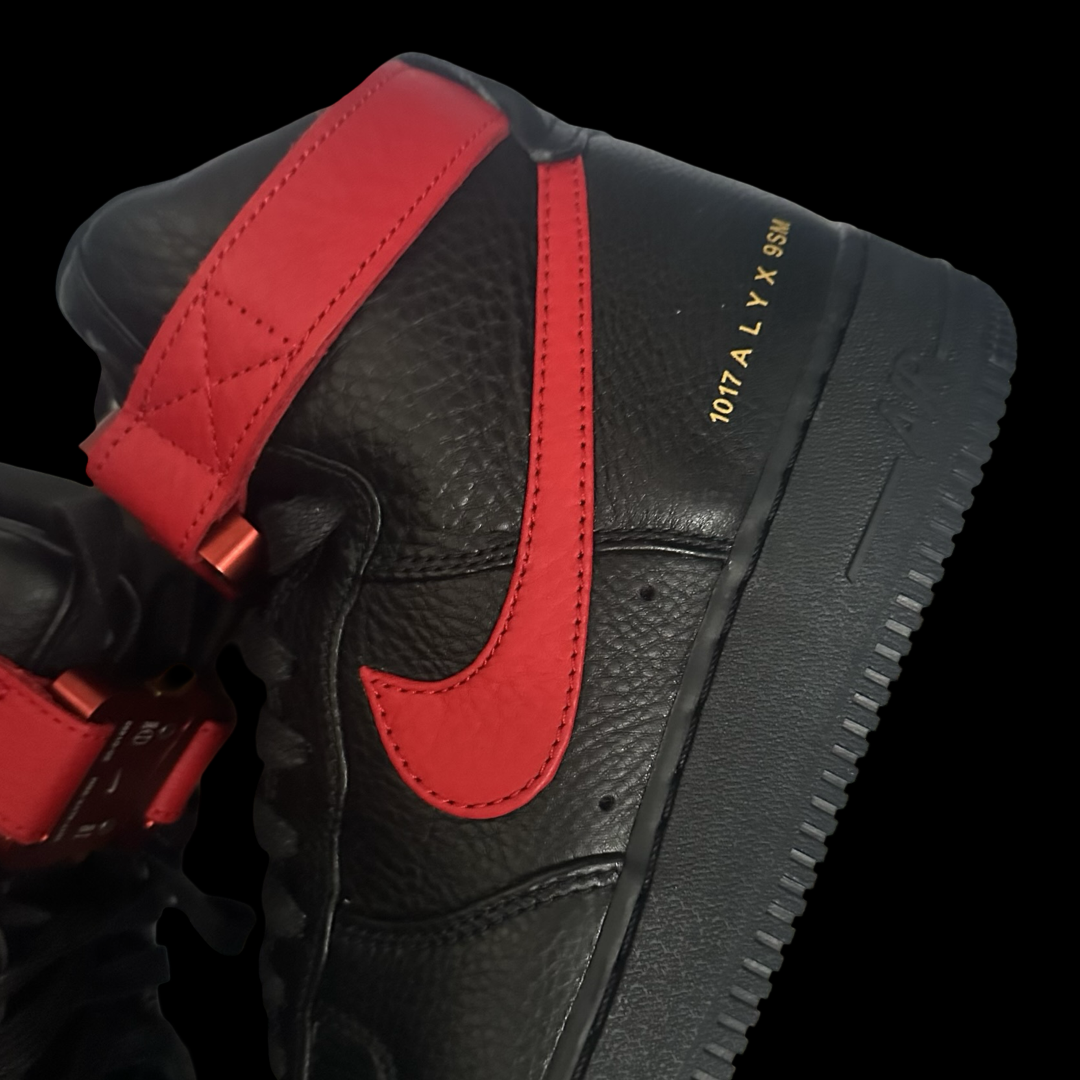 Alyx x Nike Air Force 1 High red