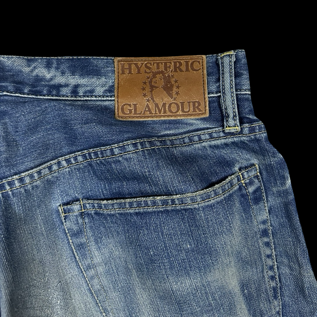 Hysteric Glamour Patch Jeans