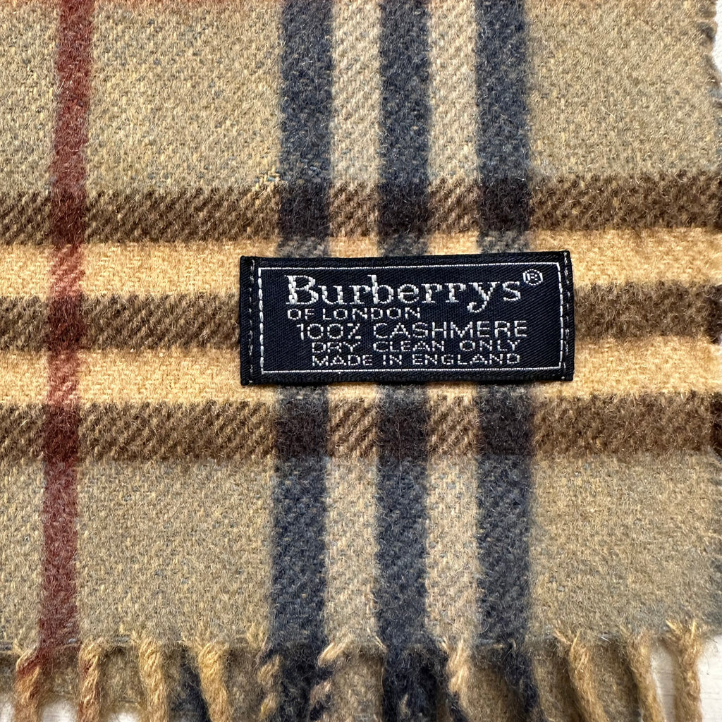 Burberry 100% Cashmere Scarf