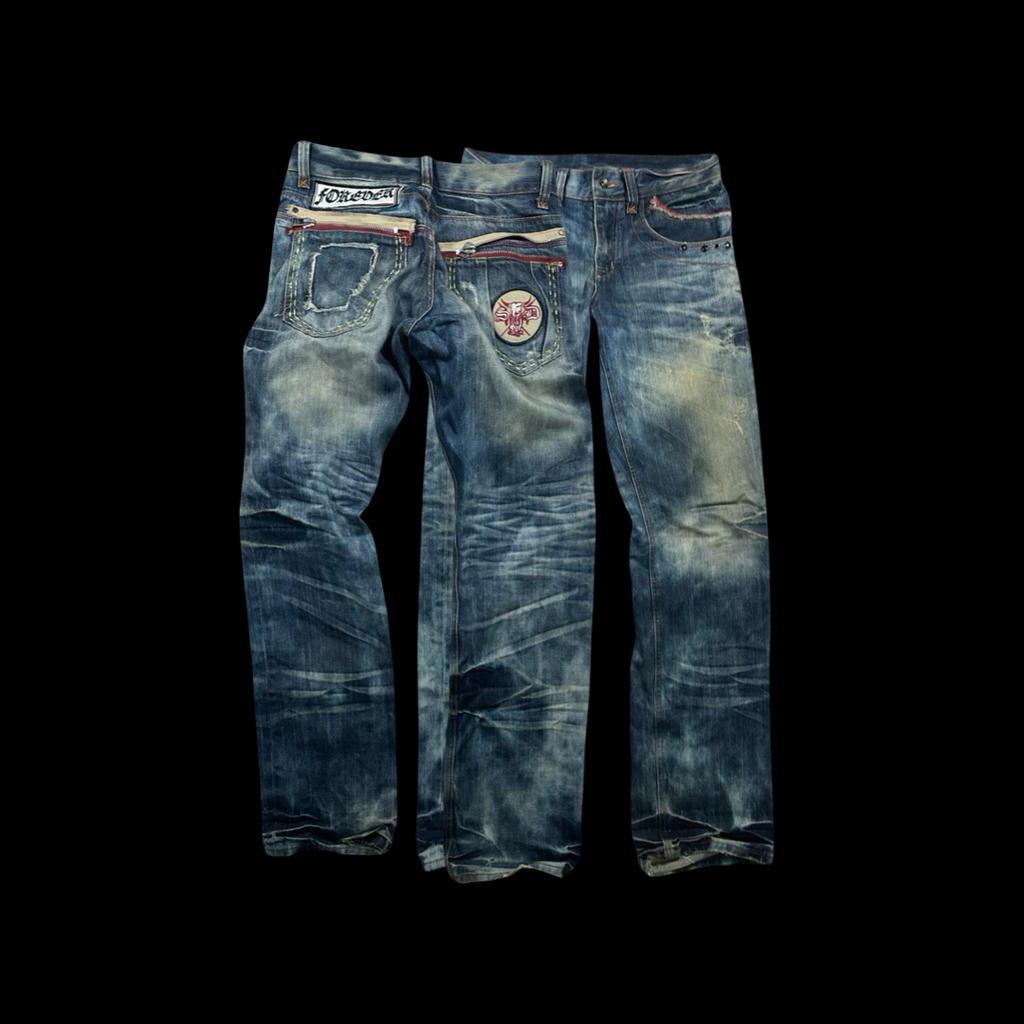 SD Red Sticht Jeans