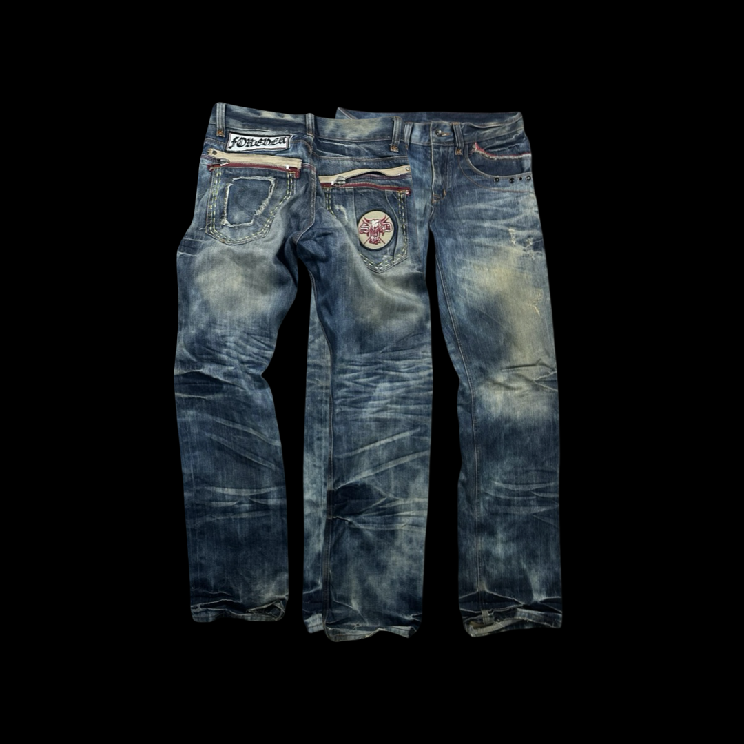 SD Red Sticht Jeans