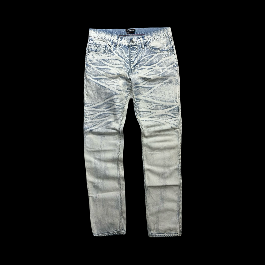 Semantic Design Bleached Jeans