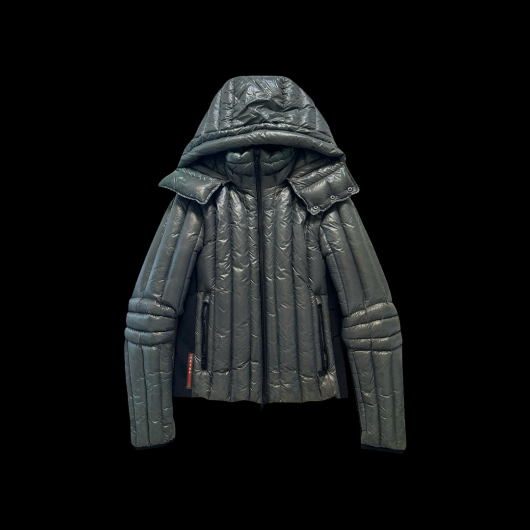 Prada Nylon Technical Puffer