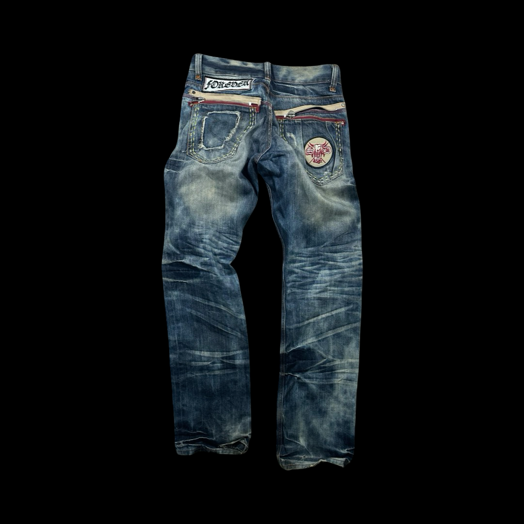 SD Red Sticht Jeans