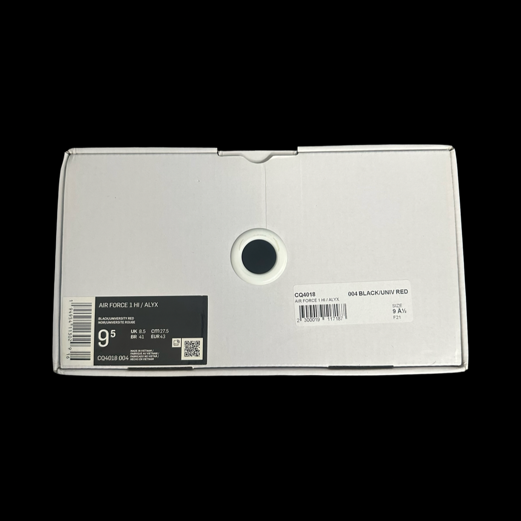 Alyx x Nike Air Force 1 High red
