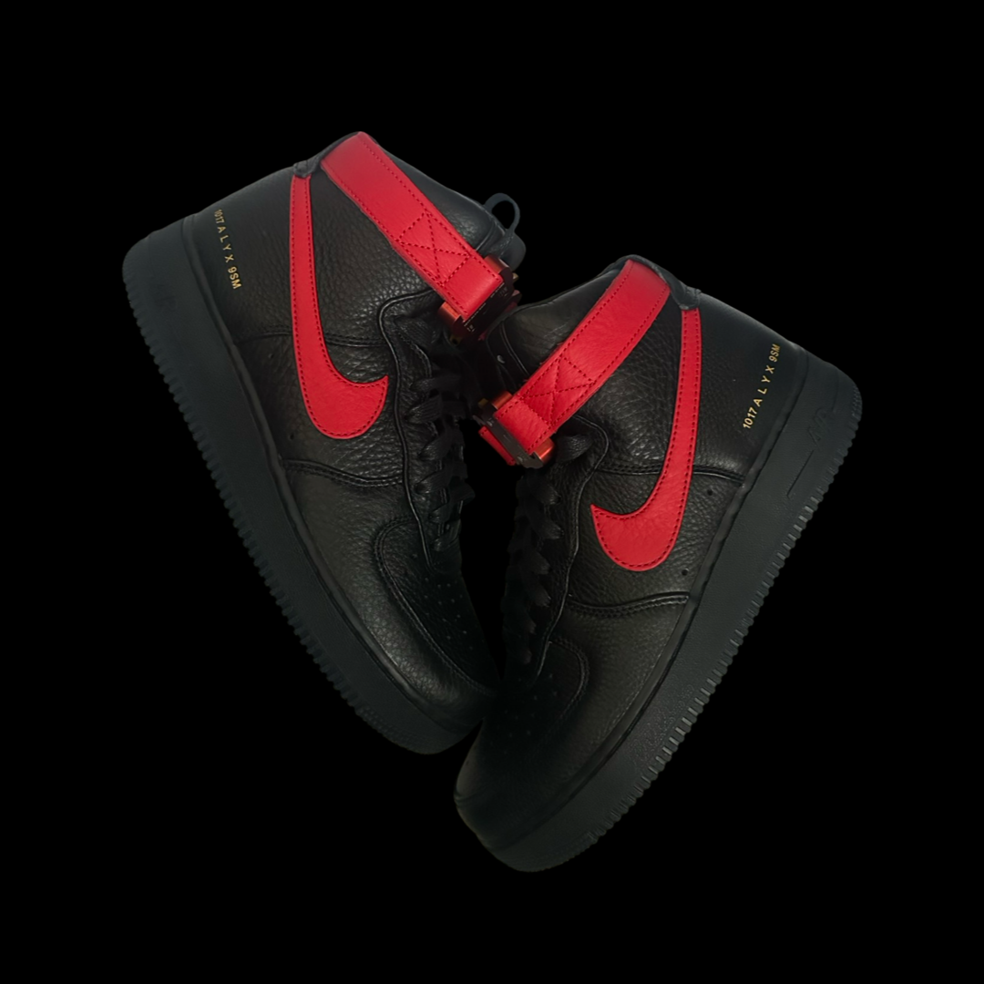 Alyx x Nike Air Force 1 High red