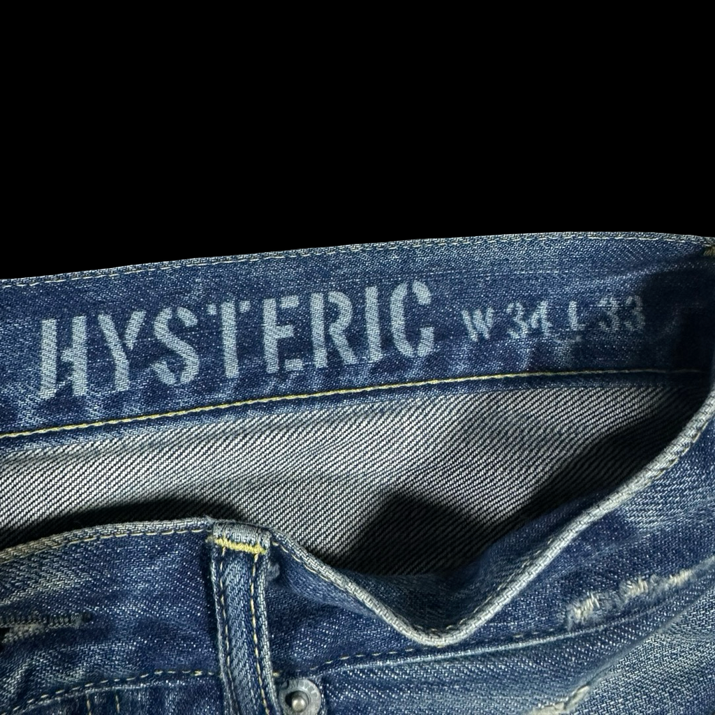 Hysteric Glamour Patch Jeans