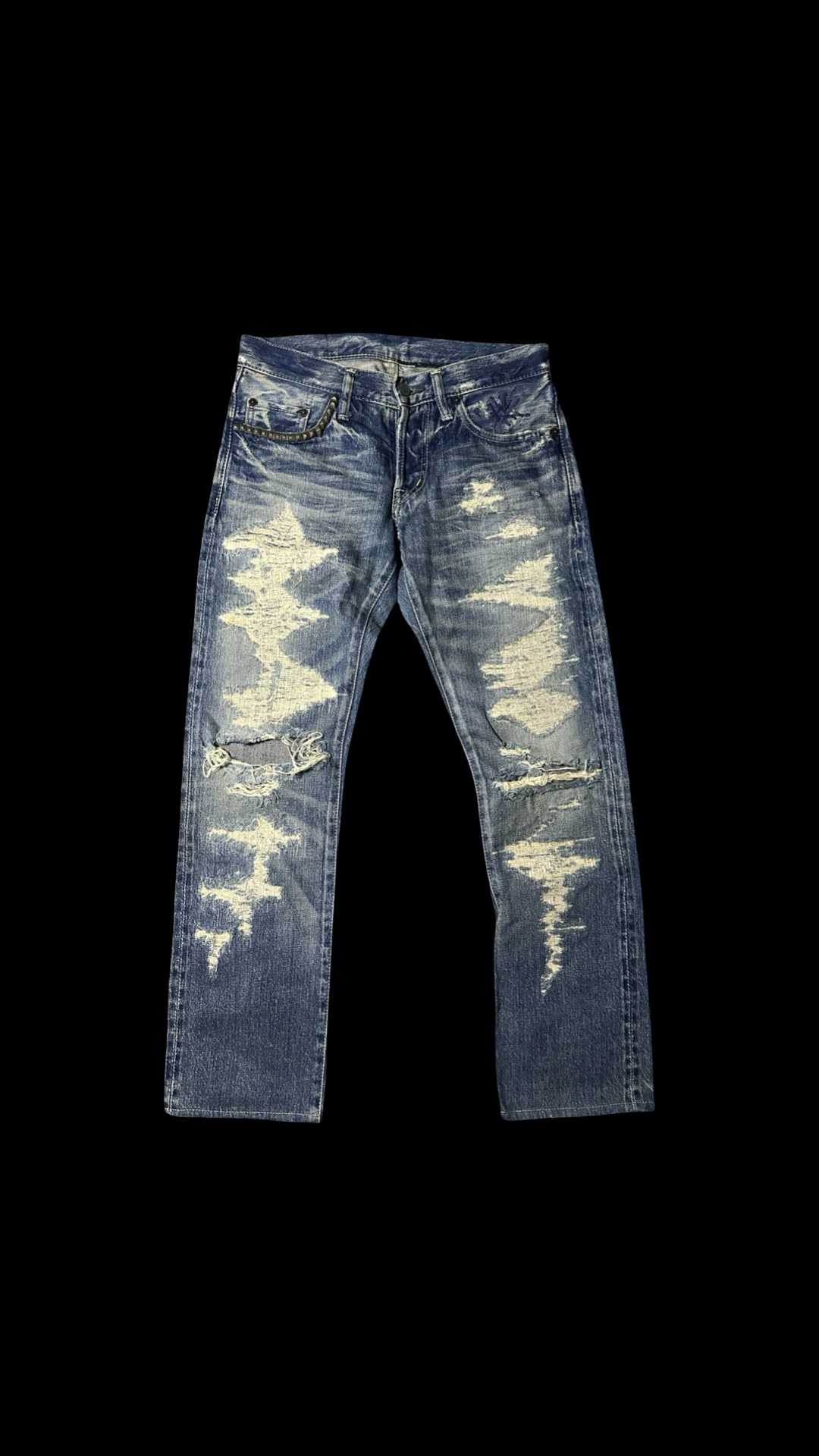 Hysteric Glamour Ripped Jeans