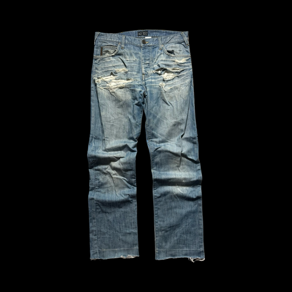 Armani Ripped Jeans