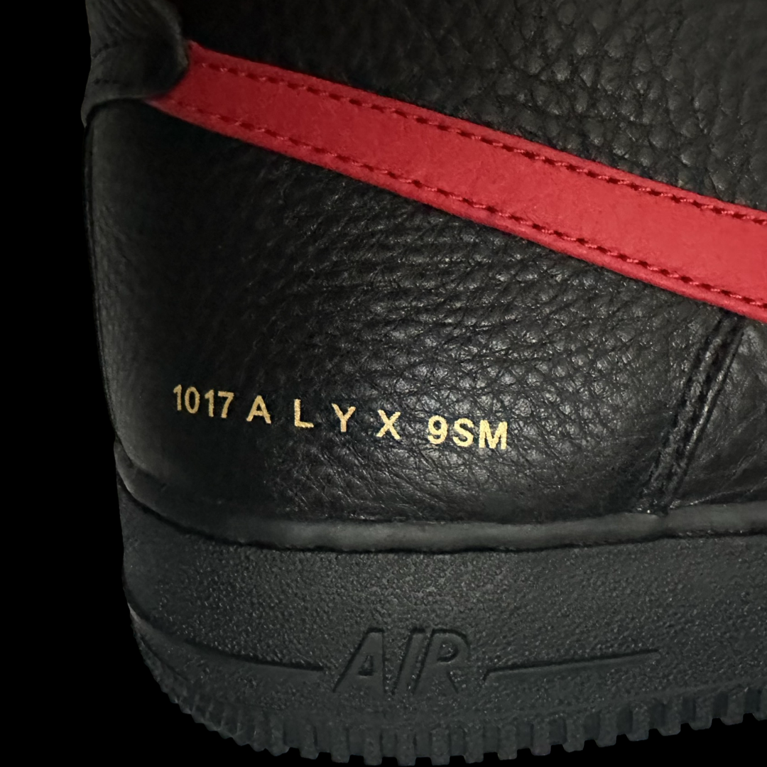 Alyx x Nike Air Force 1 High red