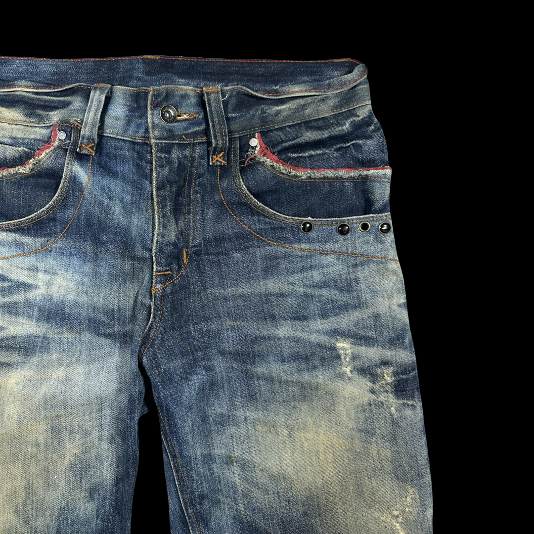SD Red Sticht Jeans