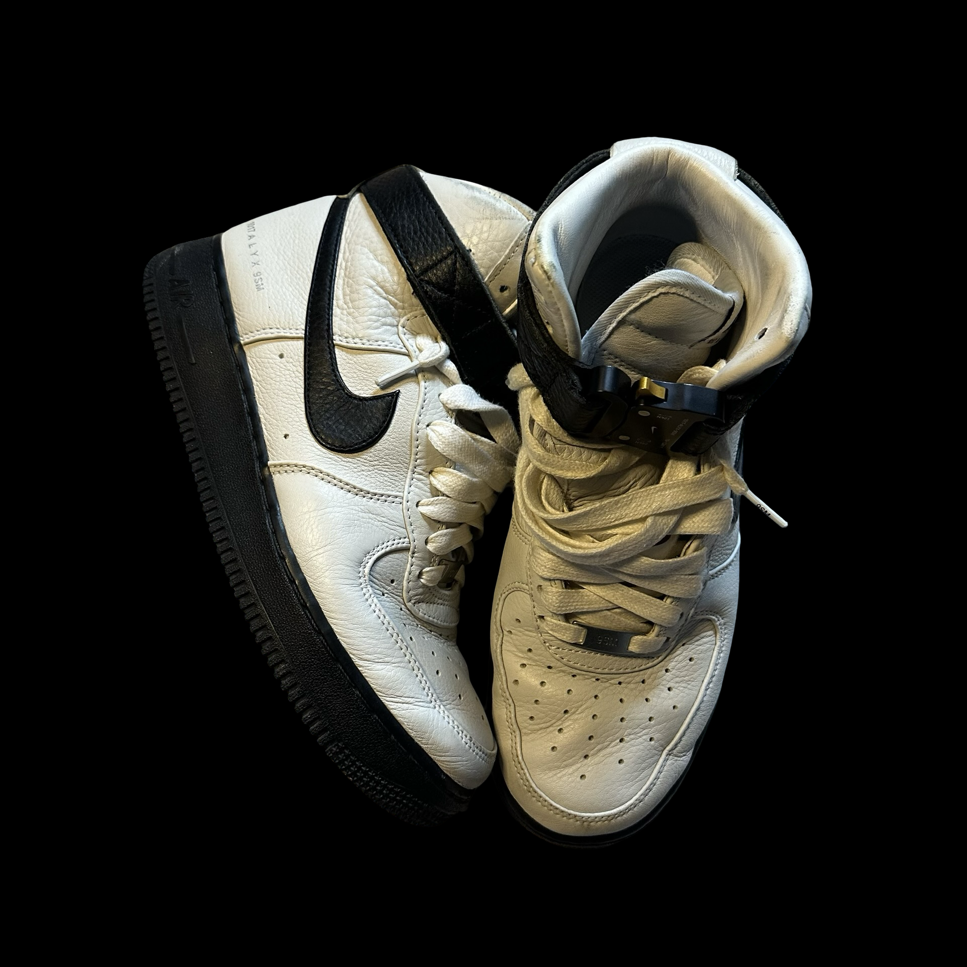 Alyx x Nike Air Force 1 High Black&White