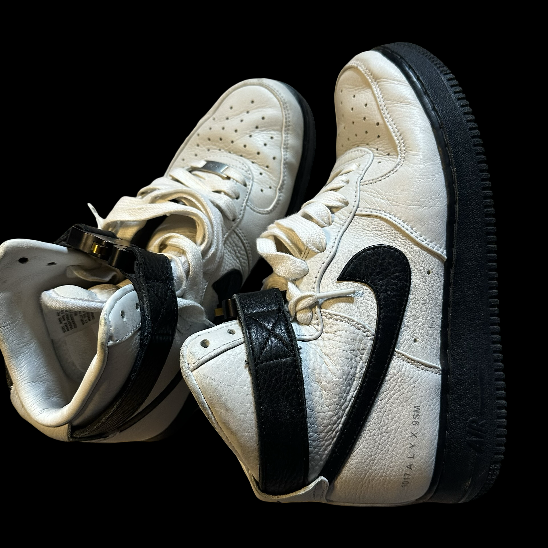 Alyx x Nike Air Force 1 High Black&White
